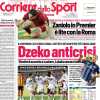 Il CorSport titola: "Zaniolo in Premier, è lite con la Roma"