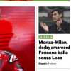 QS: "Monza-Milan, derby amarcord. Fonseca balla senza Leao"