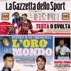 Stasera Atalanta-Milan. La Gazzetta in apertura: "Testa o svolta"