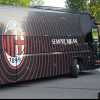 MN - Il pullman del Milan è arrivato a San Siro per la sfida contro il Cagliari