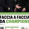 Alle 18 Juventus-MIlan. Il QS in prima pagina: "Faccia a faccia da Champions"