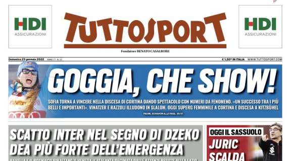 Milan-Juve, Tuttosport in prima pagina: "Chi torna grande?"