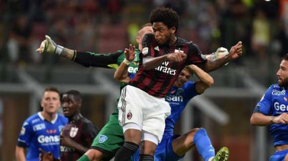 Adani: "Empoli superiore sul gioco, ma il Milan ha Bacca e Luiz Adriano"