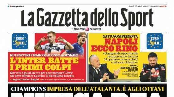 Napoli, La Gazzetta dello Sport: "Ecco Rino"