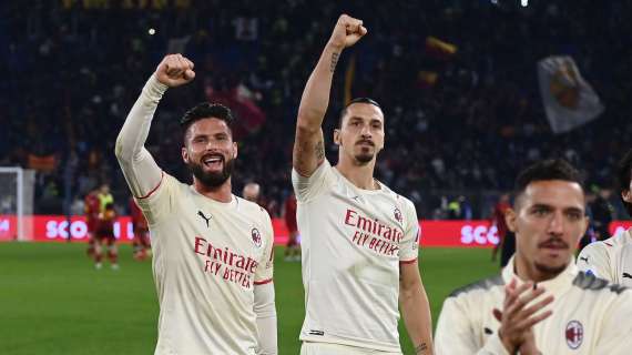 Milan, l'alternanza funziona: buon inizio di 2022 per Ibrahimovic e Giroud