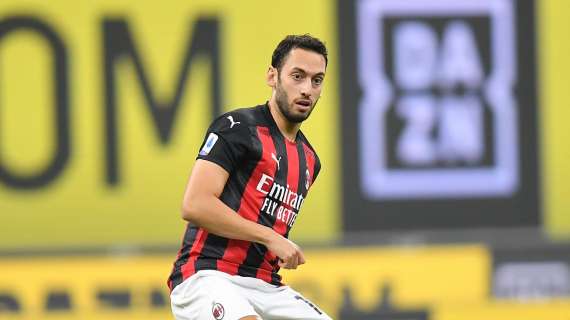 Milan-Sassuolo, Calhanoglu non segnava su azione in Serie A da 9 mesi