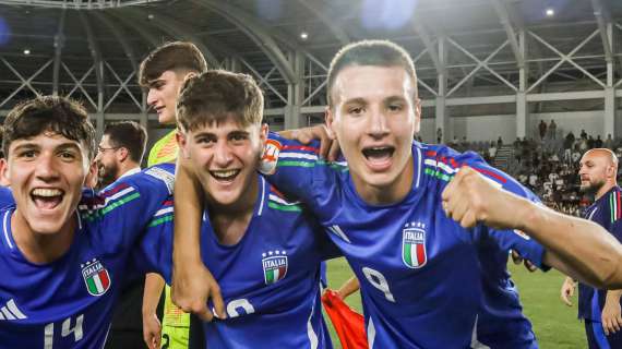 Camarda e Magni titolari con l'U19. Liberali in panchina