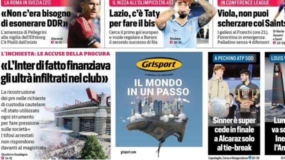 Inchiesta curve, il CorSport e le accuse della procura: "L'Inter di fatto finanziava gli ultrà infiltrati nel club"