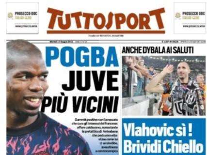 Tuttosport titola: "Lo scudetto di Milano: una festa da salvare"