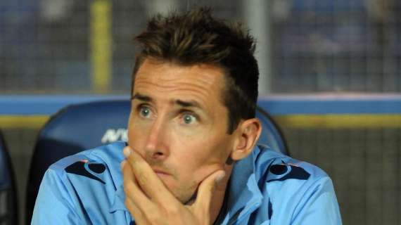 Verso Milan-Lazio, Klose: "Vogliamo raggiungere l'Europa"