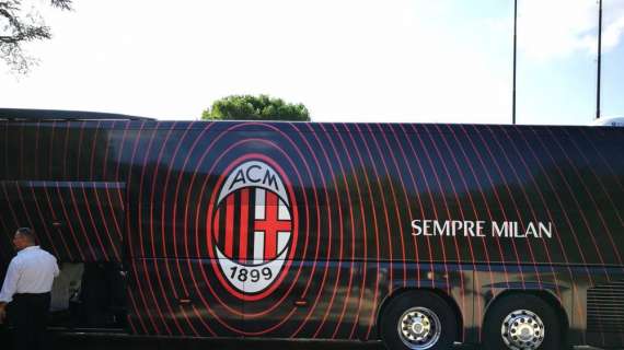 VIDEO MN - L'arrivo del Milan all'Allianz Stadium