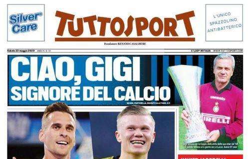 Tuttosport in prima pagina: "Il piano B del Milan: Boadu con Boga"