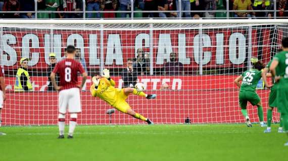 Milan, Donnarumma ha parato tre degli ultimi quattro rigori in Serie A