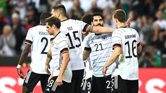 La Germania domina e vince 2-0 contro la Francia: per Giroud e Theo mezz'ora di gioco nella ripresa
