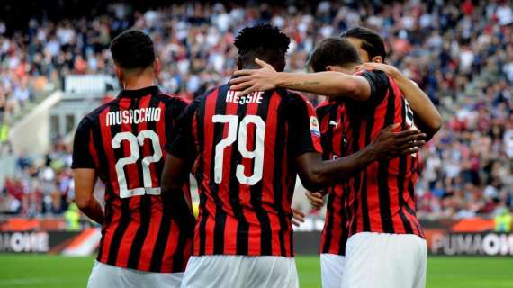 Milan, interrotta l'imbattibilità della Sampdoria