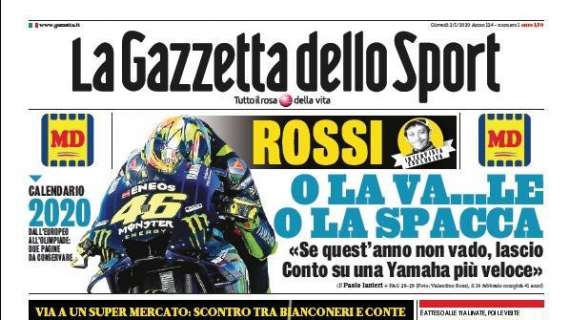 Milan, La Gazzetta dello Sport: "Ibra day"