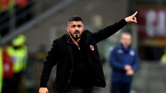 Sky - Gattuso e un sorteggio vissuto...in spogliatoio: l'allenatore rossonero concentrato sulla prossima gara contro la Roma