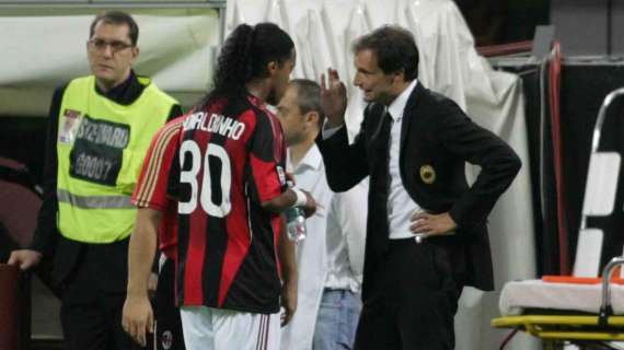 Ronaldinho e il rapporto con Allegri: "Mai avuto problemi con lui, è un grande allenatore"