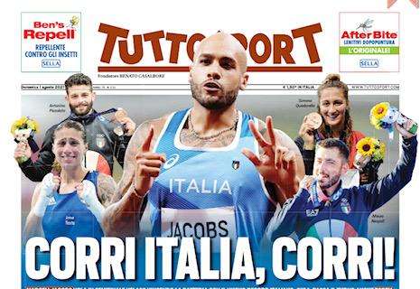 Tuttosport in prima pagina: "Gioia Milan, è subito Giroud!"