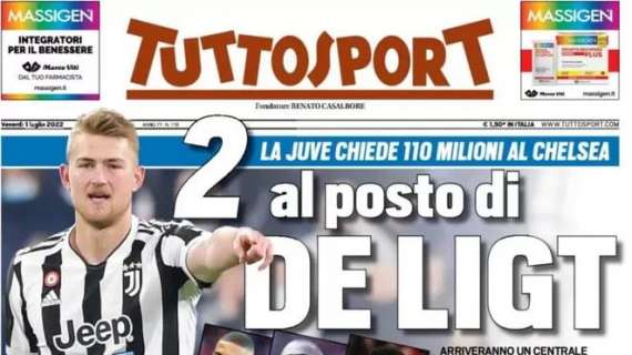 Tuttosport titola in prima pagina: "Maldini, rinnovo per forza"