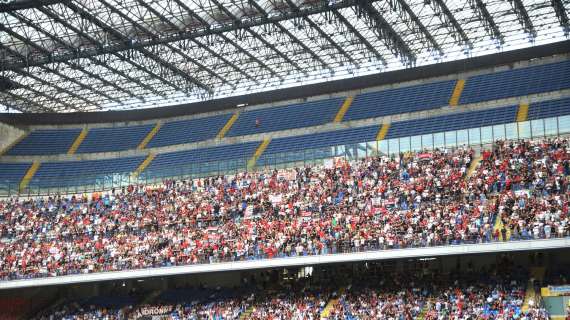 Milan-Lazio, presenti a San Siro più di 36mila spettatori