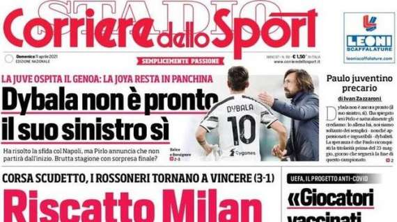 Corriere dello Sport: "Riscatto Milan. Conte, rispondi"