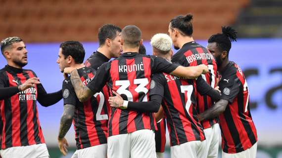 Milan, che numeri in Serie A: rossoneri imbattuti da 20 gare