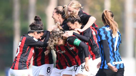 Serie A Femminile, domenica alle 12.30 il big-match Milan-Roma