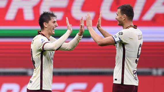 Leggo sul 3-3 di San Siro: "Roma, la notte delle rimonte"