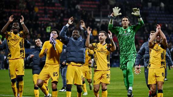 Serie A, la classifica aggiornata: l'Inter aggancia l'Atalanta in vetta a parità di partite