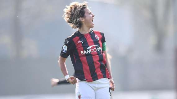 Milan Femminile, Giacinti sale a quota 17 gol in 18 partite di Serie A