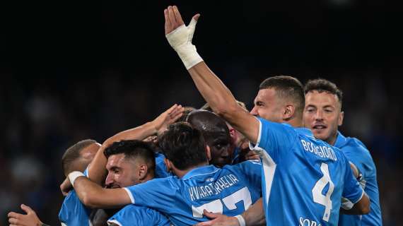 La classifica di Serie A dopo gli anticipi del venerdì: il Napoli si conferma in testa alla sosta