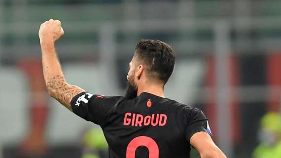 Milan, 4 gol nelle prime 6 di A: Giroud ha eguagliato le sue migliori partenze in carriera in campionato