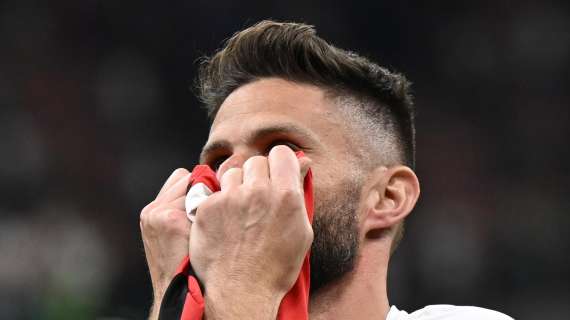 Giroud: "Tornare al Milan da ds? Ne sarei felicissimo. Di sicuro rimarrò sempre un grande tifoso rossonero"