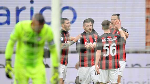 Il Milan e il primo posto: i rossoneri in cima alla classifica da 21 giornate