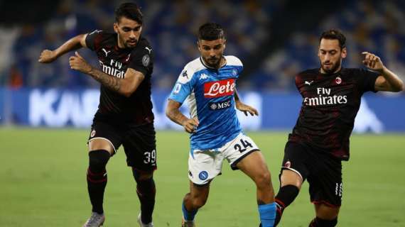 Il CorSera titola: "Napoli e Milan si accontentano: quattro gol per non farsi del male"