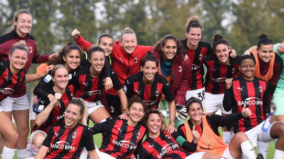 Milan femminile, con il Pomigliano è arrivata la 50° vittoria in A