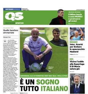 QS: "Il Milan lascia a casa Maldini e promuove gli scout"
