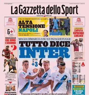La Gazzetta in prima pagina su Milan e Juventus: "Chi sono i secondi?"