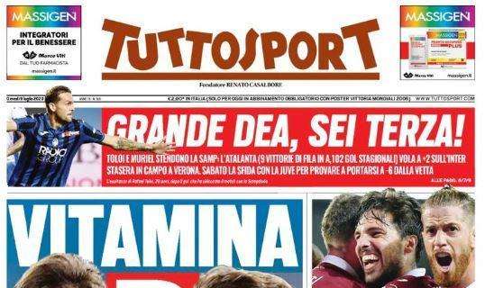 Tuttosport in prima pagina: "Milan, Ibra sbatte la porta"