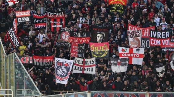 Milan, la fiducia c’è: i tifosi rossoneri riempiono il Bentegodi
