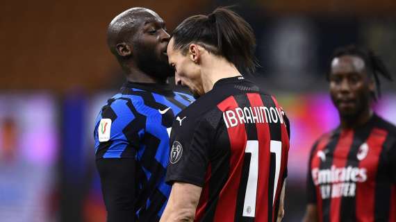 Inter-Milan, Lukaku già nervoso dopo il fallo di Romagnoli: da lì nasce la lite con Ibra