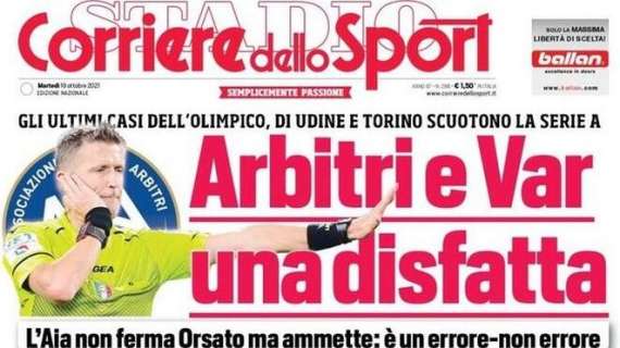 Champions, Corriere dello Sport: "Inzaghi e Pioli, che ansia"