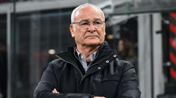 LIVE MN - Roma, Ranieri: "Vorrei fare i complimenti al Milan, squadra di grandissima qualità"