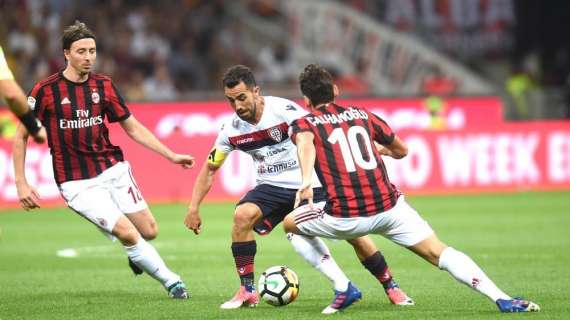 Cagliari-Milan, il bilancio sui match disputati in Sardegna