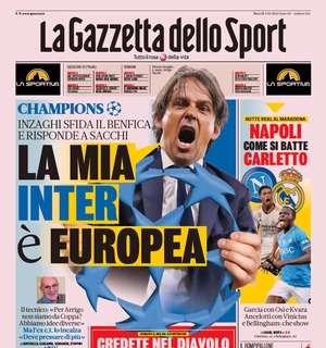 La Gazzetta in prima pagina sul Milan: "Credete nel Diavolo"