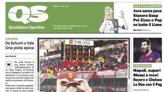 Milan, il QS in prima pagina: "Ibrahimovic si allontana"