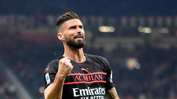 Milan, quarto gol stagionale di Giroud: tutti in campionato e tutti a San Siro