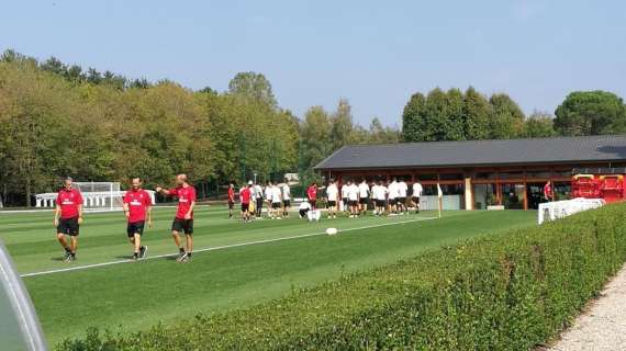Milan, oggi allenamento alle 14.30