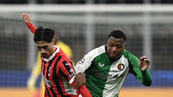 MIL-FEY (1-1): pareggia il Feyenoord, gol di Carranza